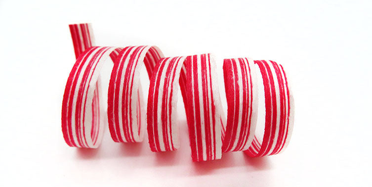 Red and White Ombre - Cream City Ribbon ®